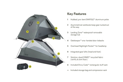 Dragonfly™ Bikepack OSMO™ Ultralight Backpacking Tent