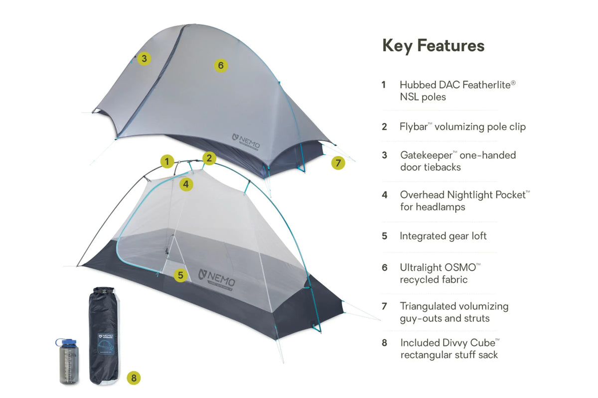 Hornet™ Elite OSMO™ Ultralight Backpacking Tent