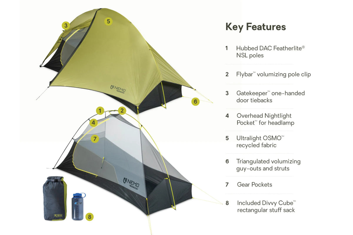 Hornet OSMO™ Ultralight Backpacking Tent