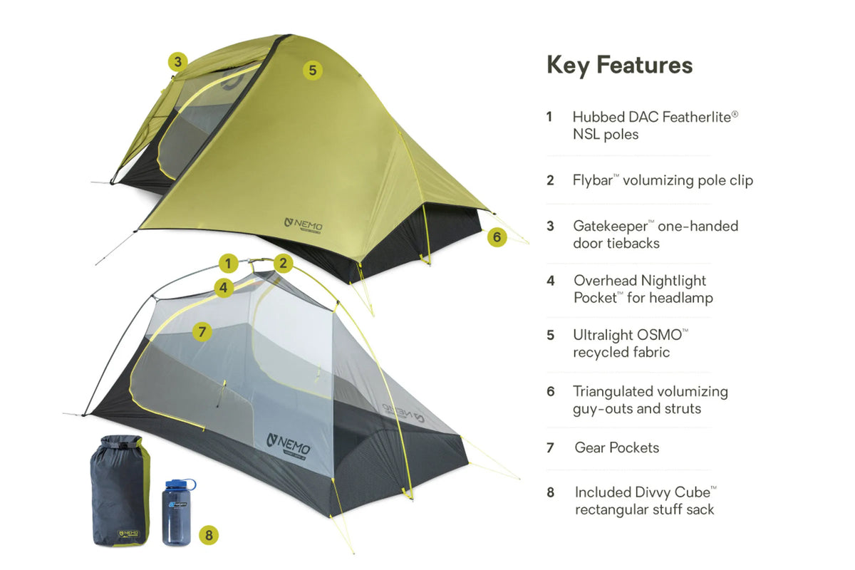 Hornet OSMO™ Ultralight Backpacking Tent