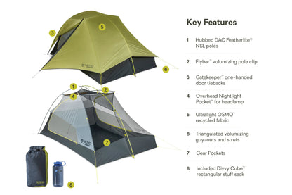 Hornet OSMO™ Ultralight Backpacking Tent