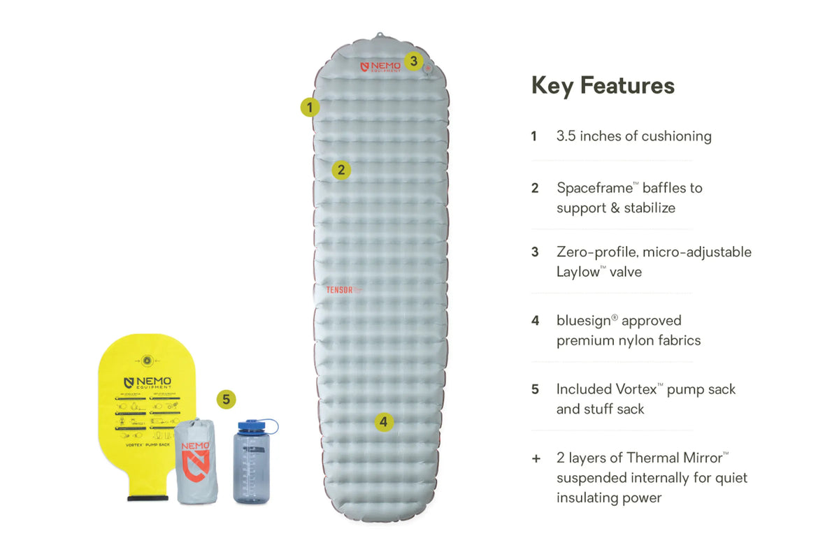 Tensor™ All-Season Ultralight Insulated Sleeping Pad